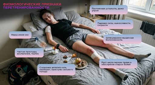 Симптомы перетренированности – 1